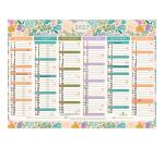 Calendrier Mini Labo avec décor recto-verso 43 x 33,5 cm Semestriel 2027