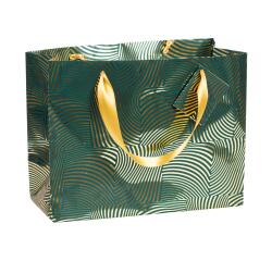 Christmas Gift Bag 'Emerald', shopping