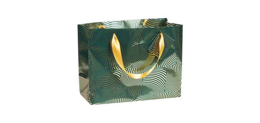 Sac cadeau de Noël 'Émeraude', shopping