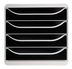 Módulo individual BIG-BOX para documentos A4 + con 4 cajones, ultra-rígido y con stop de seguridad y con stop de seguridad - OFFICE
