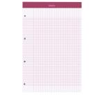 Bloc agrafé Rhodia Couleurs Prune N°20 A4+ 21x31,8 cm - Prune