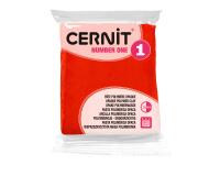 CERNIT - A Number one Polymer Clay Roll - Baking Modelling Clay - Poppy red colour - 56 g block - CE0900056428C