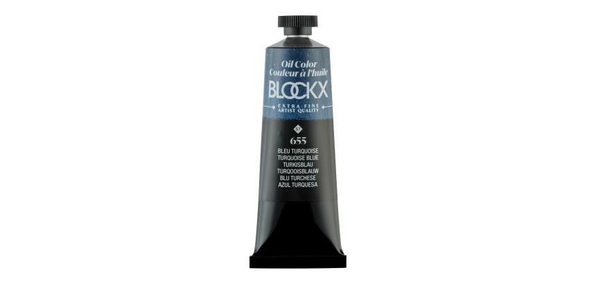Peinture à l'huile extra-fine tube 35ml - Bleu turquoise