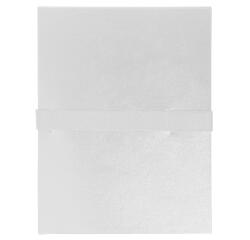 Chemise extensible balacron sans rabat sangle scratch - 24x32cm