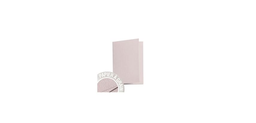 Paquet de 5 cartes pliées Grain de Pollen 105x148mm 210g/m² - Amphore