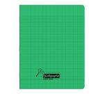 Cahier piqué 8000 POLYPRO Déficients visuels 17x22 cm 96 pages grands carreaux 2,5mm agrandi 10/10 90 g - Assortis