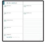 Agenda de poche EasyTime 17 Sapporo 9 x 17,5 cm Semainier Janvier à Décembre 2027 - Visuel