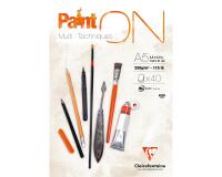 Paint'ON bloc collé 40F A5 250g
