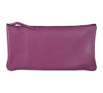Clairefontaine Coloured Leather Flat Pocket, 22x11cm