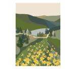 La Vie en Vosges, Korrespondenzset 12x16,5 cm mit 8 einfachen Karten 11x15,5 cm sortiert und 8 Umschlägen Pollen C6 Naturweiß