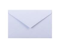 20 enveloppes 90x140mm Vélin doublées gommées - extra blanc