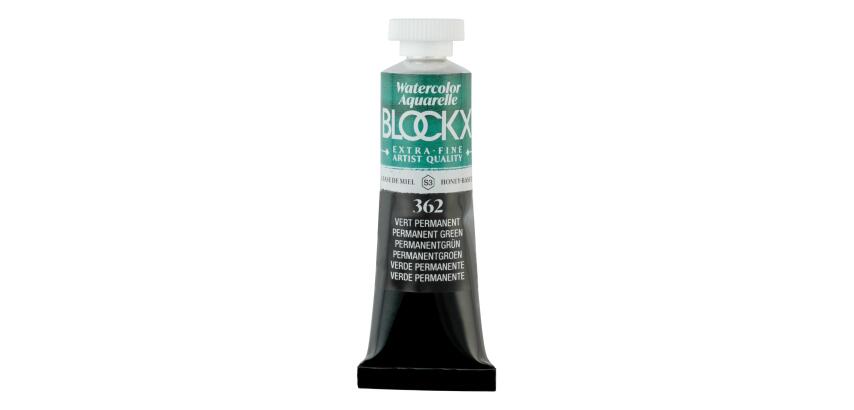 Aquarelle extra-fine tube 15ml - Vert permanent