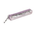 Céleste CUIR Trousse SLIM 19,5x2,5x4 cm Rose