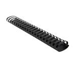 Schachtel mit 50 Spiralen 45 mm aus PVC für die Bindung, für DIN A4 - Schwarz