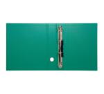 Classeur rembordé PVC 4 anneaux en D de 40mm en 3ème de couverture - A4 maxi