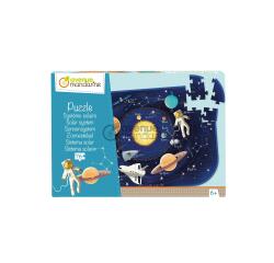 Puzzle éducatif, Système solaire - Multicolore