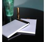Bloc agrafé Rhodia N°12 8,5x12 cm 80 feuillets petits carreaux 5x5 80g - Noir