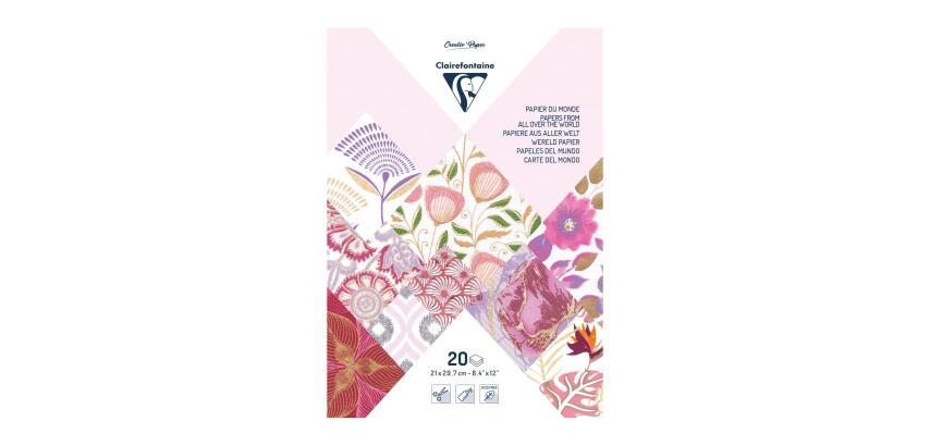 Clairefontaine Handmade Paper Pad - A4 - 20 Sheets