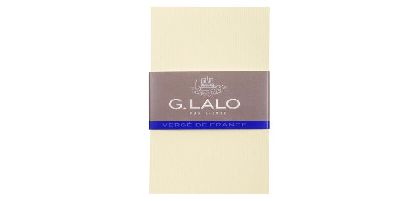 25 cartes Vergé de France blanc visite (85X135mm), sous sachet
