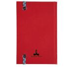Iderama Notebook 170x110 192 lined pages - red