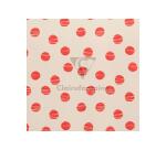 Papier 80g, Tiny Rolls 5x0,35m, Pois - Ivoire