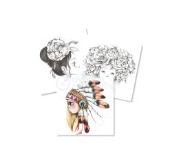 Carnet de coloriage Wild 2 - Ivoire