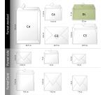Enveloppes DL, vert sauge