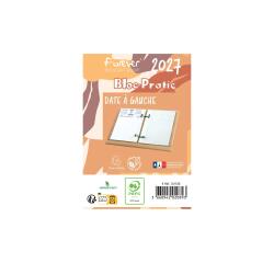 Bloc-pratic Forever recyclé date à gauche 8,2 x 12 cm - 2027 - Marron clair