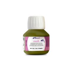 Arasilk 50ml, Seidenmalfarbe, Armeegrün - Army