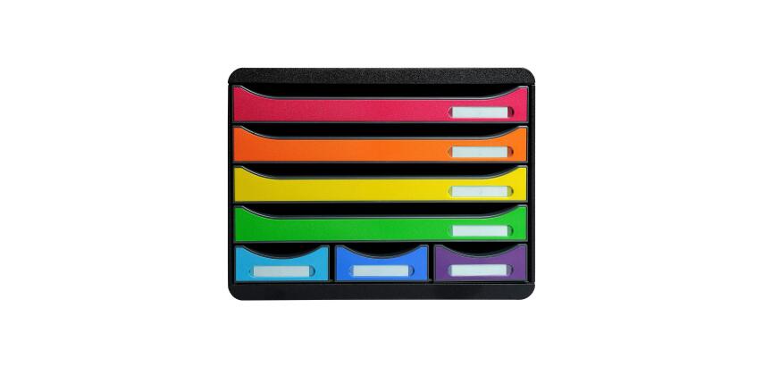 Module de classement Storebox 7 tiroirs Iderama - Arlequin