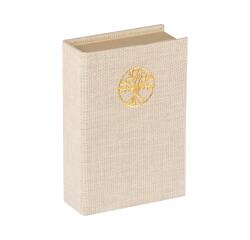 Inspire, Petite boîte rectangulaire, Toile du Marais, 9,5x6,5x3 cm