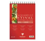 Clairefontaine Etival Watercolour Spiral Album - A4 - 10 Sheets - 300gsm - Classic Grain