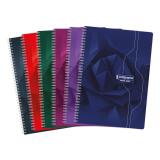 Cahier reliure intégrale 7000 A4 100 pages grands carreaux 70 g - Assortis