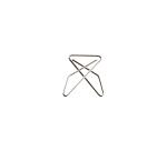Boîte de 100 attaches croisées 30x40mm - Argent