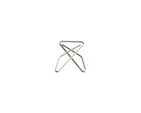 Boîte de 100 attaches croisées 30x40mm - Argent