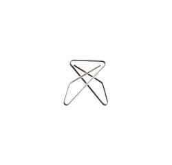 Cajita de 100 clips Exacompta cruzados 30x40mm