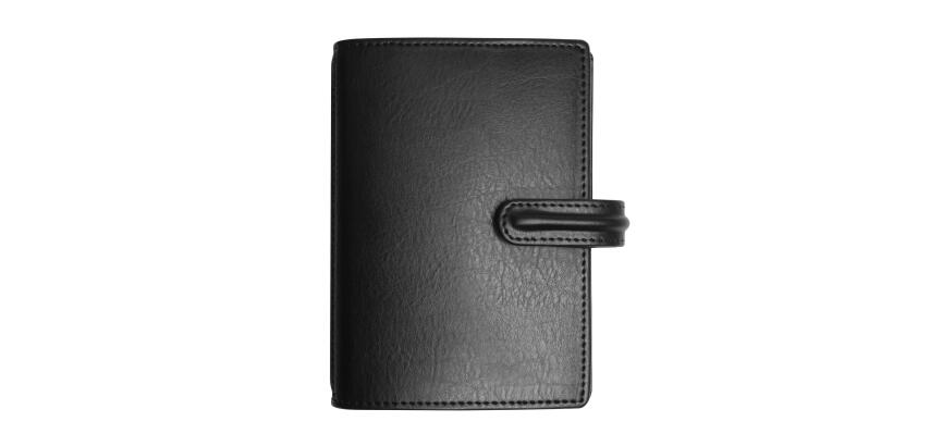 Organiseur Exatime 14 Carat 11 x 14.5 cm Semainier Septembre 2026 à Décembre 2027 -16 Mois - Noir