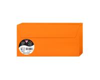 Paquet de 50 enveloppes Pollen 110x220mm 120g/m2 - Orange