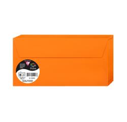 Paquet de 50 enveloppes Pollen 110x220mm 120g/m2 - Orange