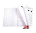 Orderbook ligné 29,7x21cm 50 feuillets triple autocopiant