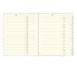 Carnet d'adresses Winner 18,5 x 22,5 cm - Couleurs assorties