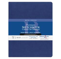 Beta Series carnet souple 26F 20,3x25,3cm 270g - Blanc