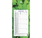 Calendrier mensuel Nature avec feuillets détachables 15,5 x 28,5 cm sur plaque imprimée 19 x 41 cm 2027 - Visuel aléatoire