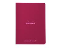 Cahier piqué Rhodia Couleurs Prune 14,8x21 cm - Prune