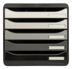 BIG-BOX PLUS black/shades of grey glossy - Shades of grey