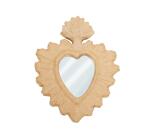 Ex-voto coeur miroir - Kraft