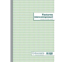 Manifolds Invoices 21x14,8cm 50 Carbonless Sheets Tripli Wrapped in 5 Films