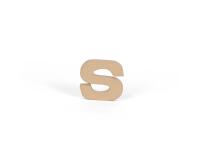 Petite lettre kraft s 8,5cm - Kraft