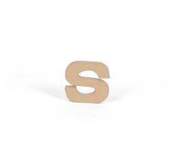 Petite lettre kraft s 8,5cm - Kraft