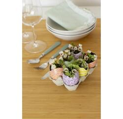 Pack de 6 oeufs cassés waterproof - Kraft